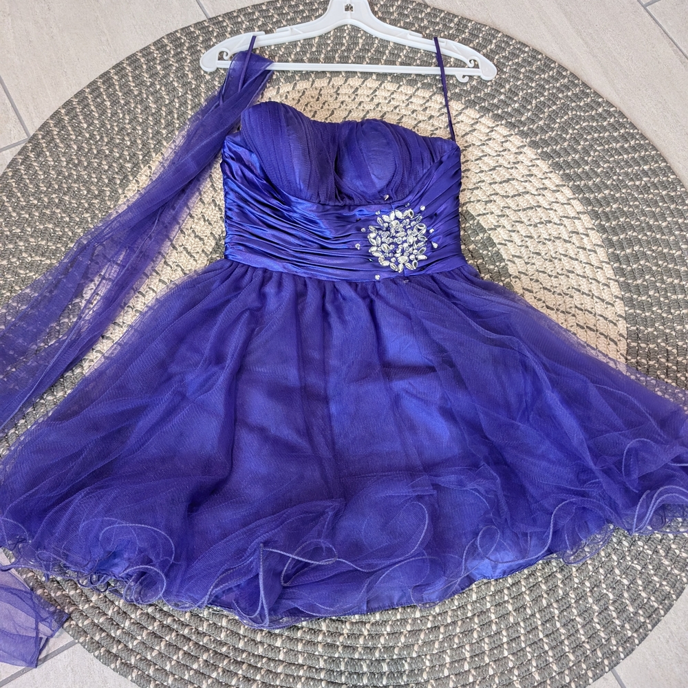 Elegant Purple Kids Dress